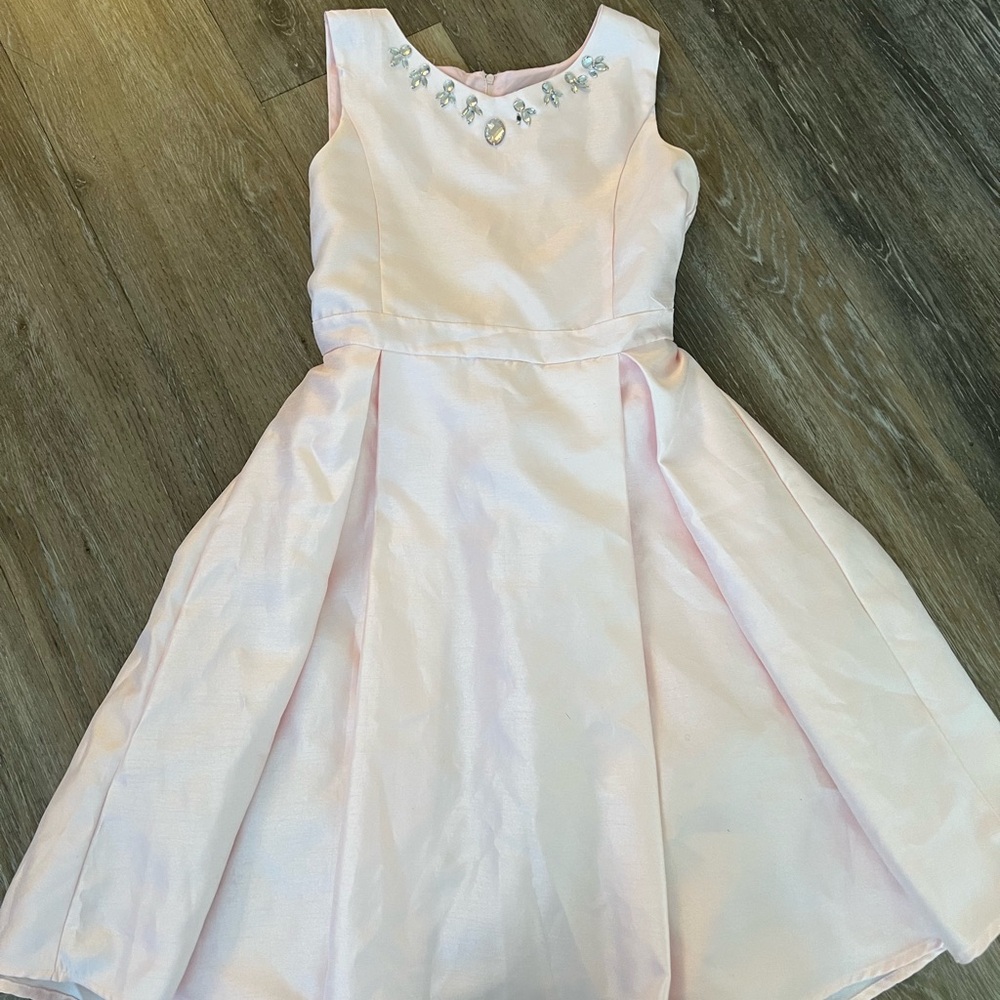 Oris Light Pink Formal Kids Dress